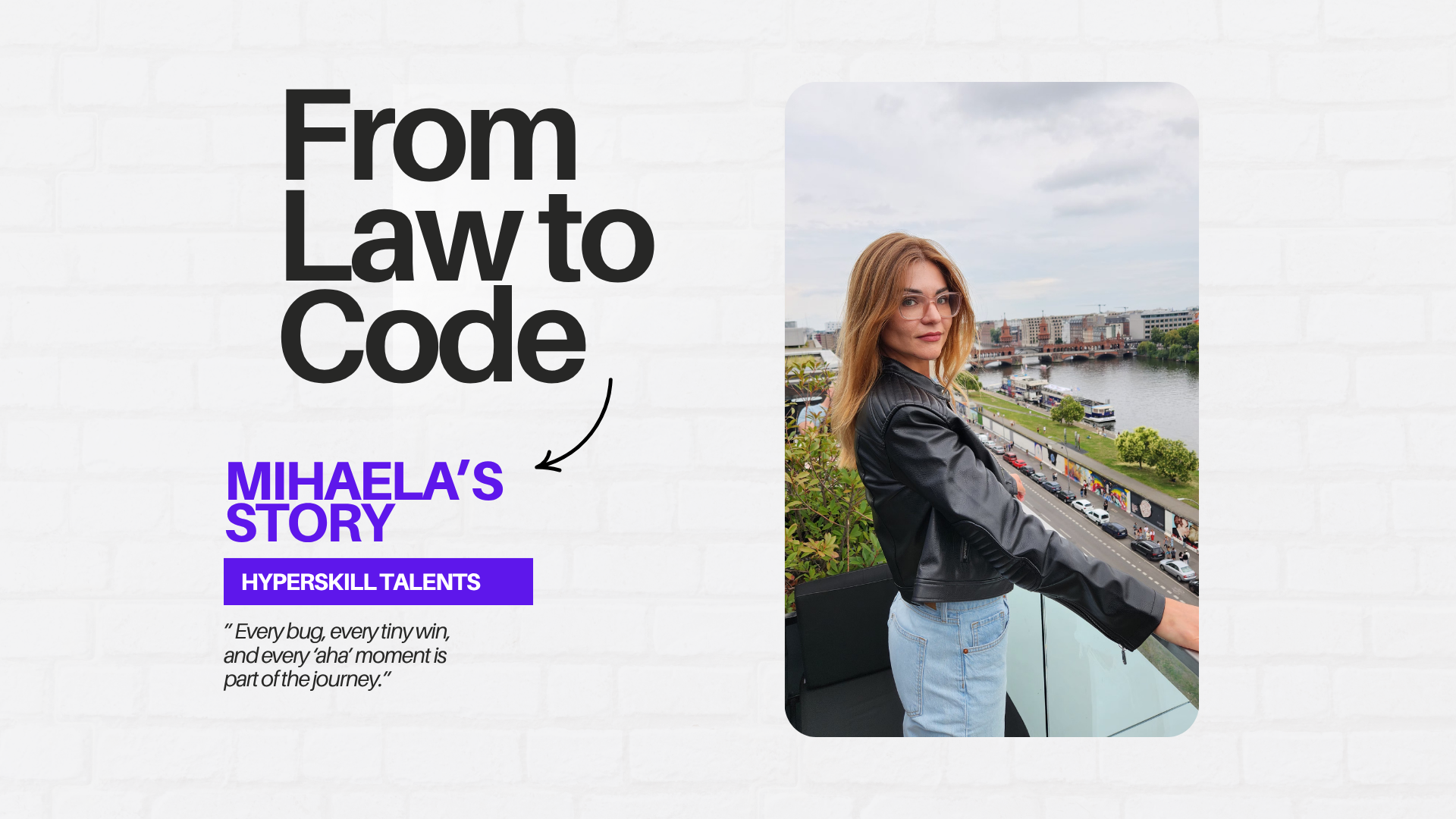 From Law to Frontend: Mihaela’s Journey into Tech with Hyperskill